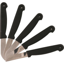 Chef Aid Set Of 5 Paring Knives Carded